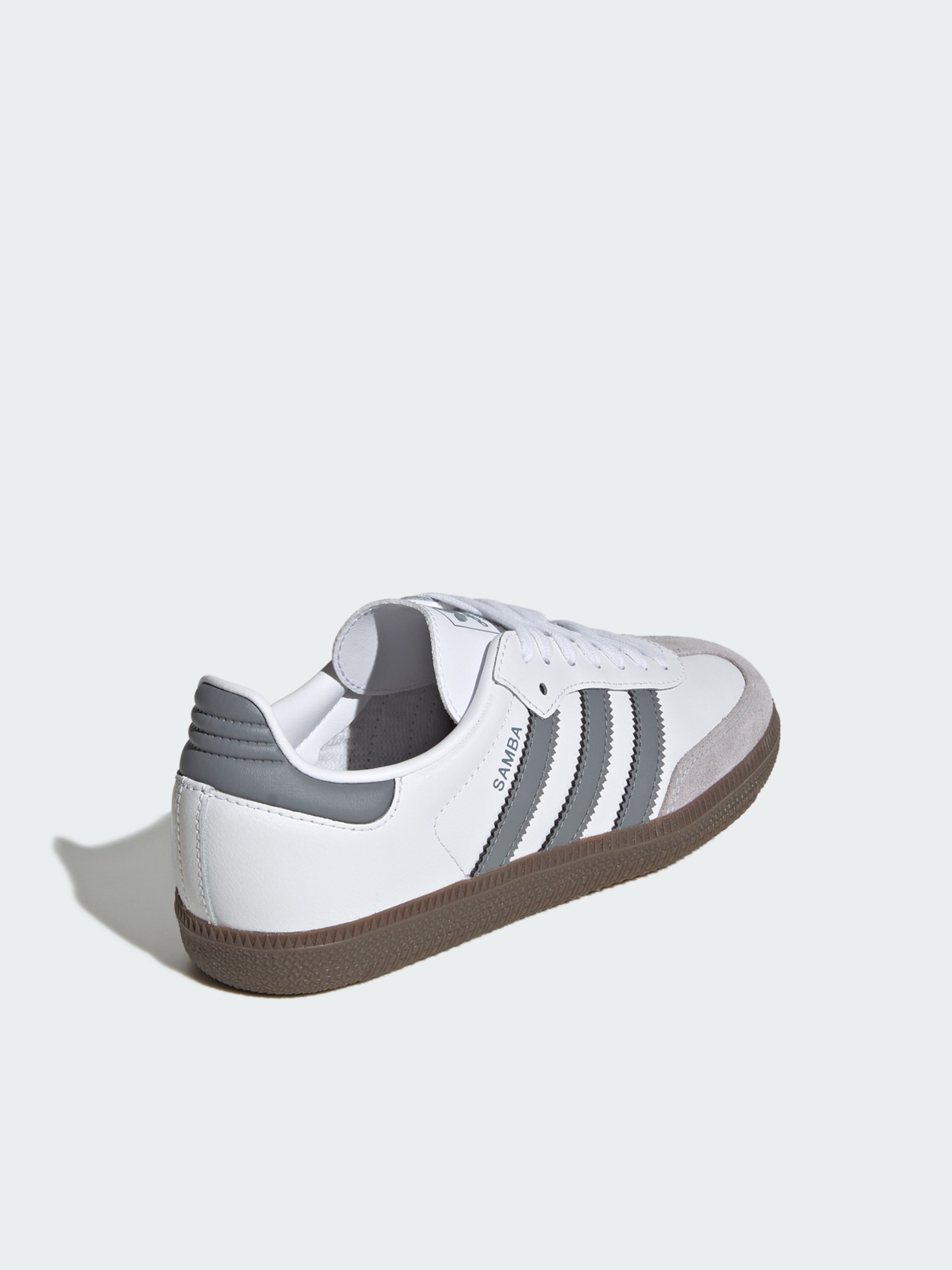Кроссовки женские Adidas SAMBA OG J белые JQ2844 изображение 8