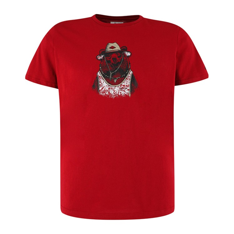 Футболка чоловіча Columbia Warren Grove ™ Tee  червона 1872711-679 изображение 1