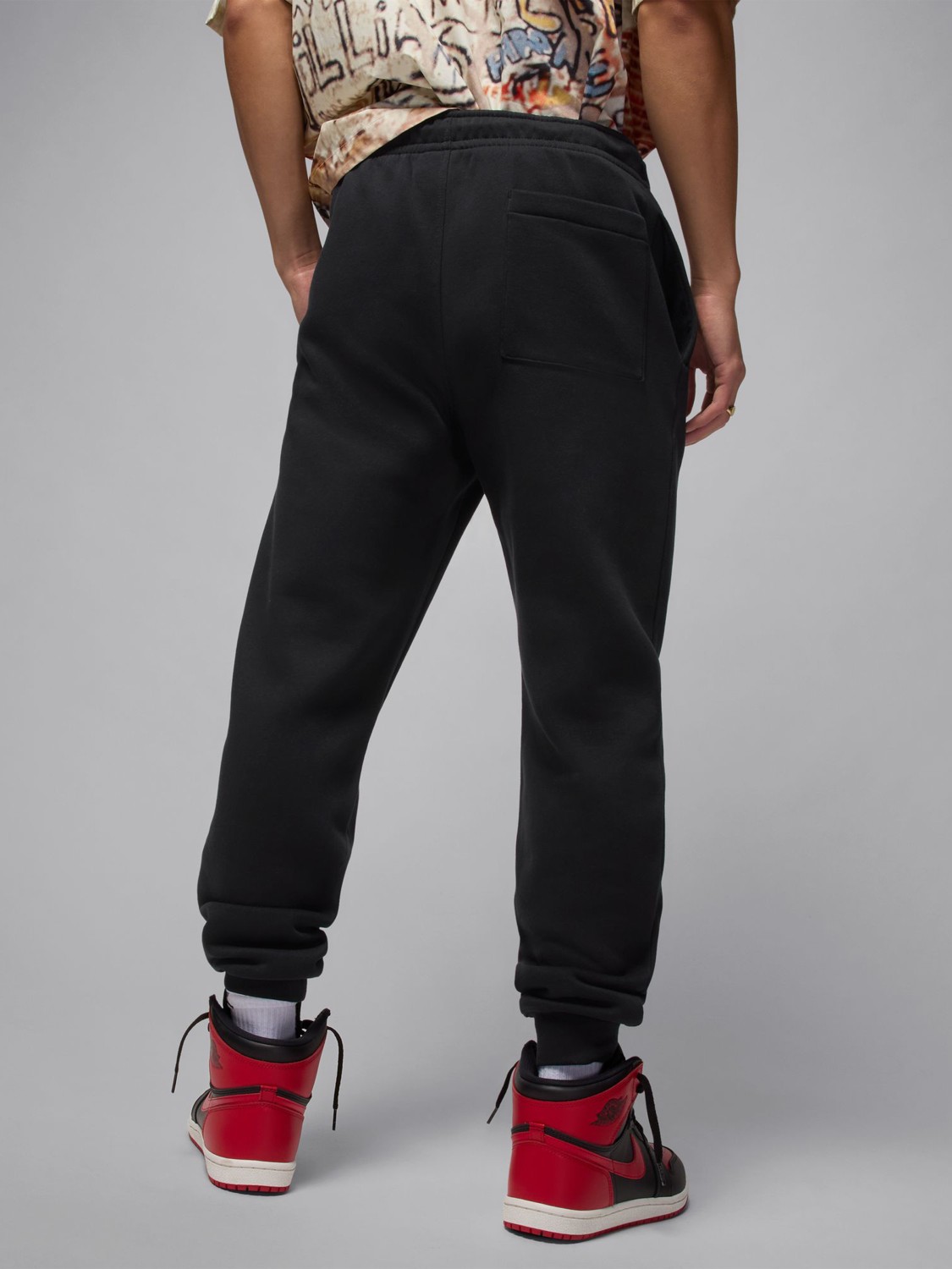 Штани чоловічі Nike M J JUMPMAN FLC PANT чорні IM9793-010 изображение 3