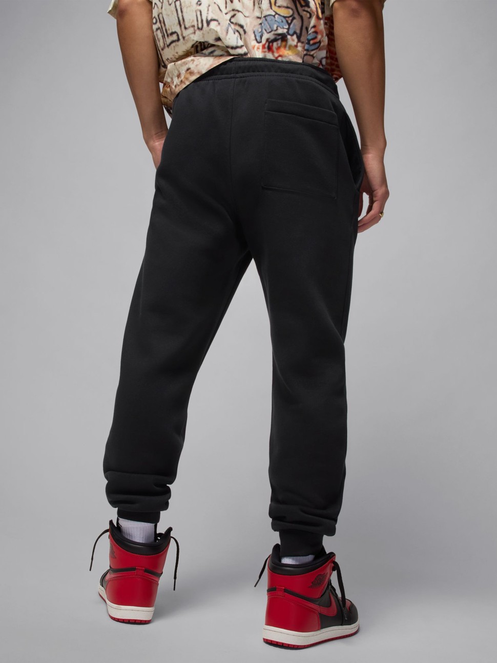Штани чоловічі Nike M J JUMPMAN FLC PANT чорні IM9793-010 — фото 3