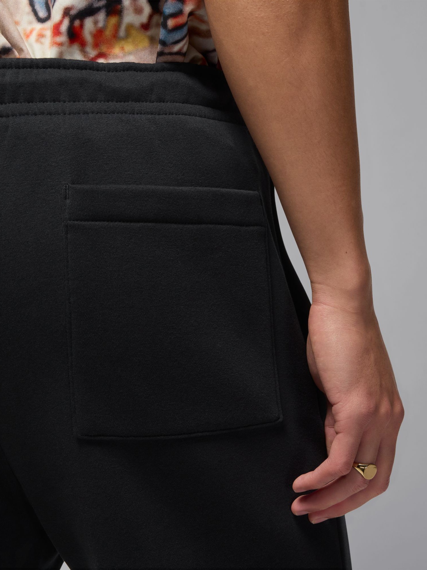 Штани чоловічі Nike M J JUMPMAN FLC PANT чорні IM9793-010 изображение 5