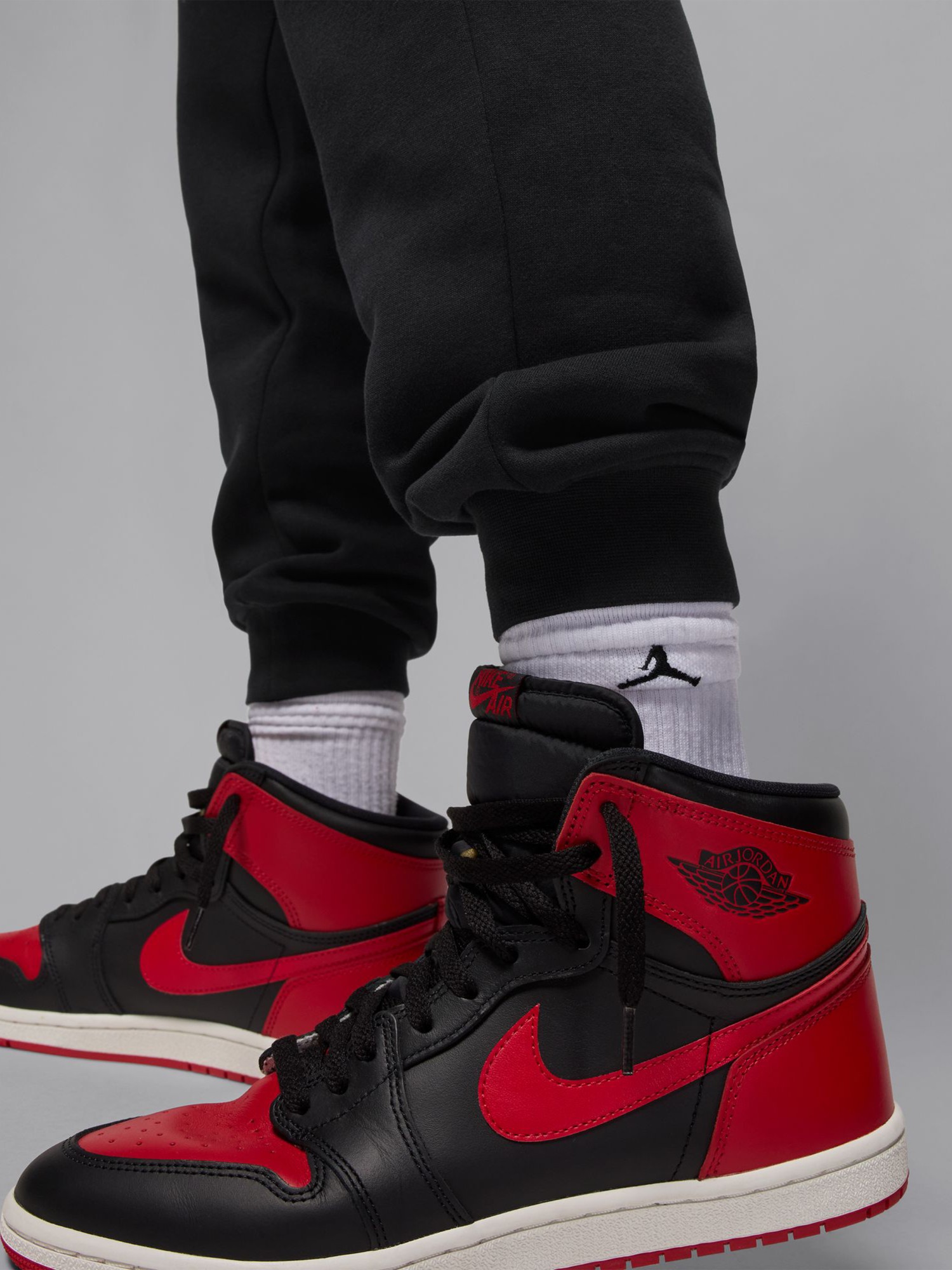 Штани чоловічі Nike M J JUMPMAN FLC PANT чорні IM9793-010 изображение 6