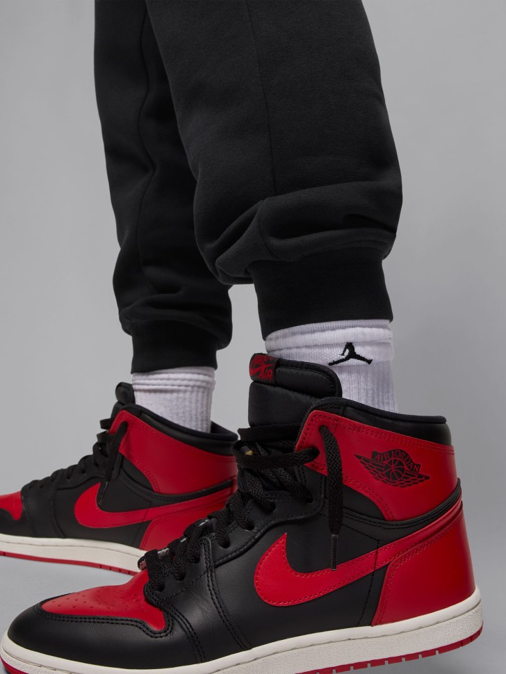 Штани чоловічі Nike M J JUMPMAN FLC PANT чорні IM9793-010 изображение 6 Штани чоловічі Nike M J JUMPMAN FLC PANT чорні IM9793-010 изображение 6