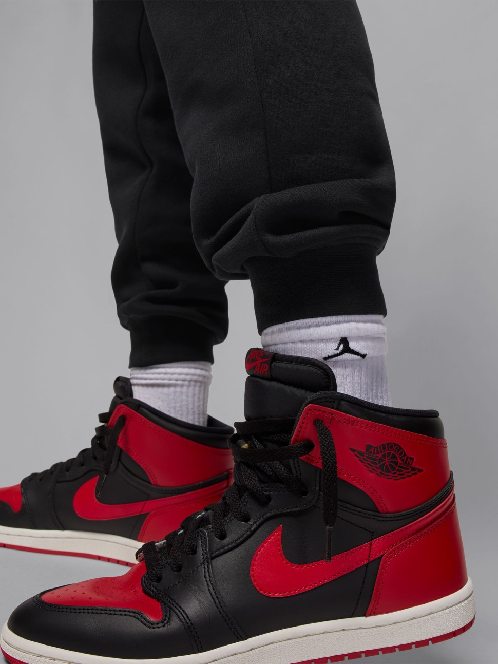Штани чоловічі Nike M J JUMPMAN FLC PANT чорні IM9793-010 — фото 6