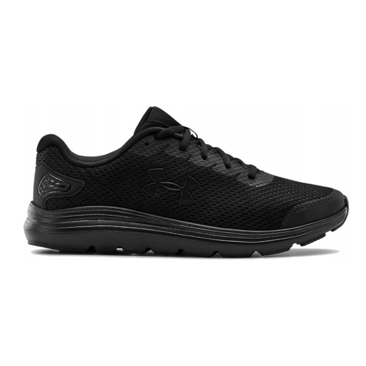 Кроссовки  мужские Under Armour Ua Surge 2 черные 3022595-002 изображение 2