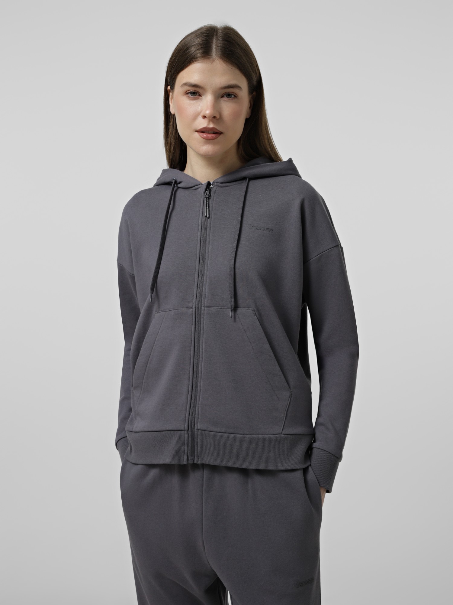 Толстовка женская Radder Mirellon темно-серая 122620-020 изображение 2