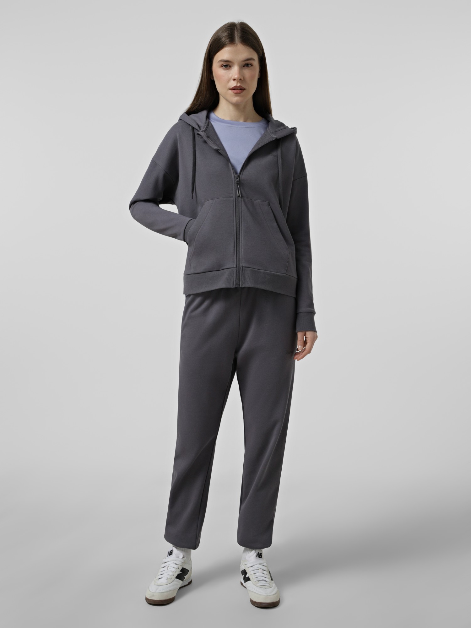 Толстовка женская Radder Mirellon темно-серая 122620-020 изображение 6