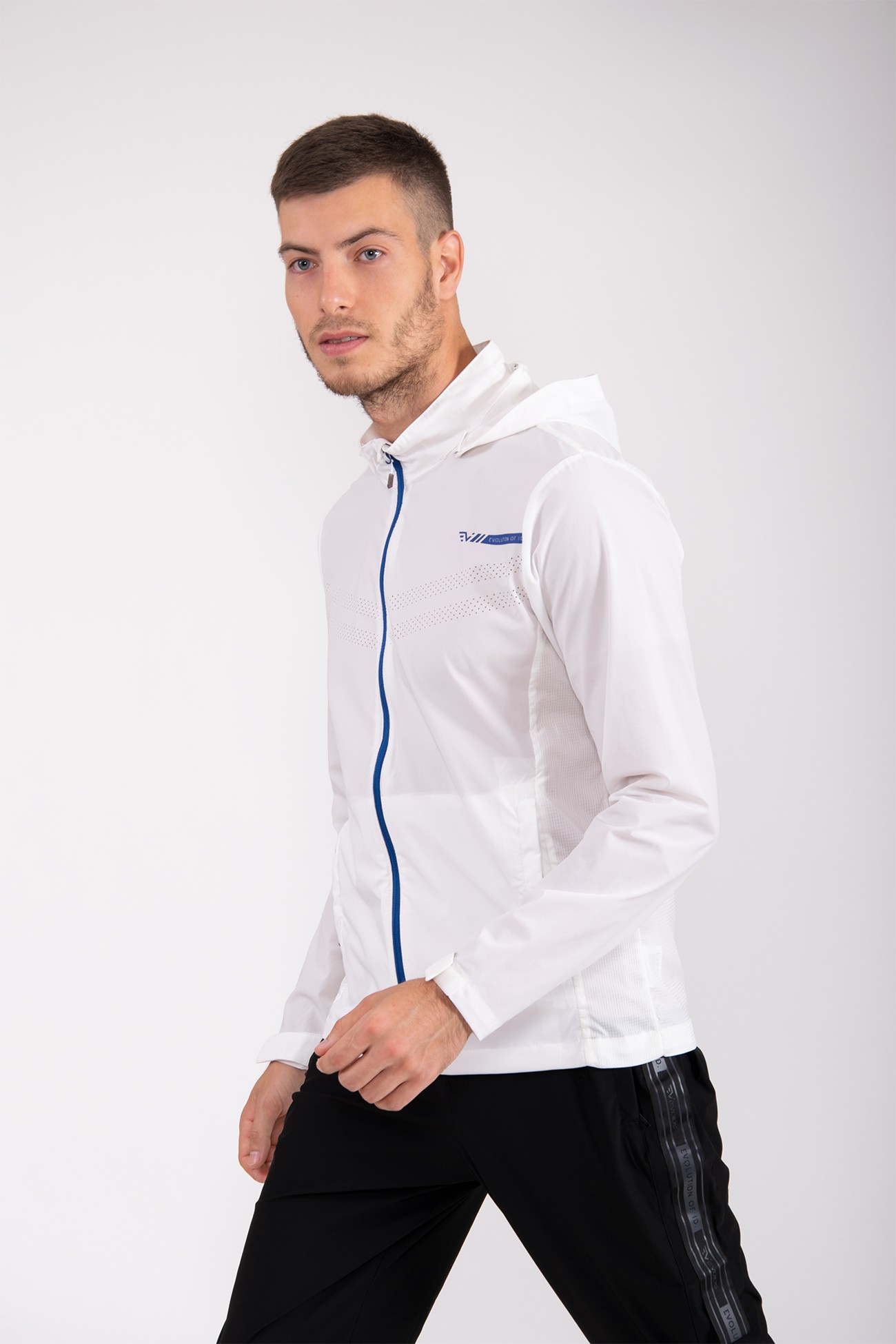 Вітрівка чоловіча Evoids Vela біла 552156-100  изображение 3