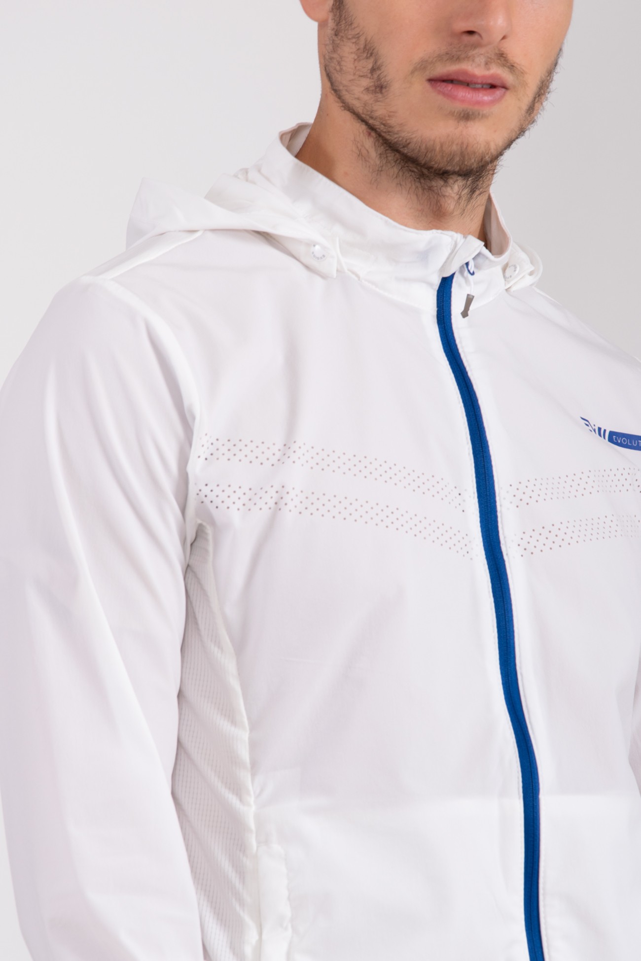 Вітрівка чоловіча Evoids Vela біла 552156-100  изображение 4