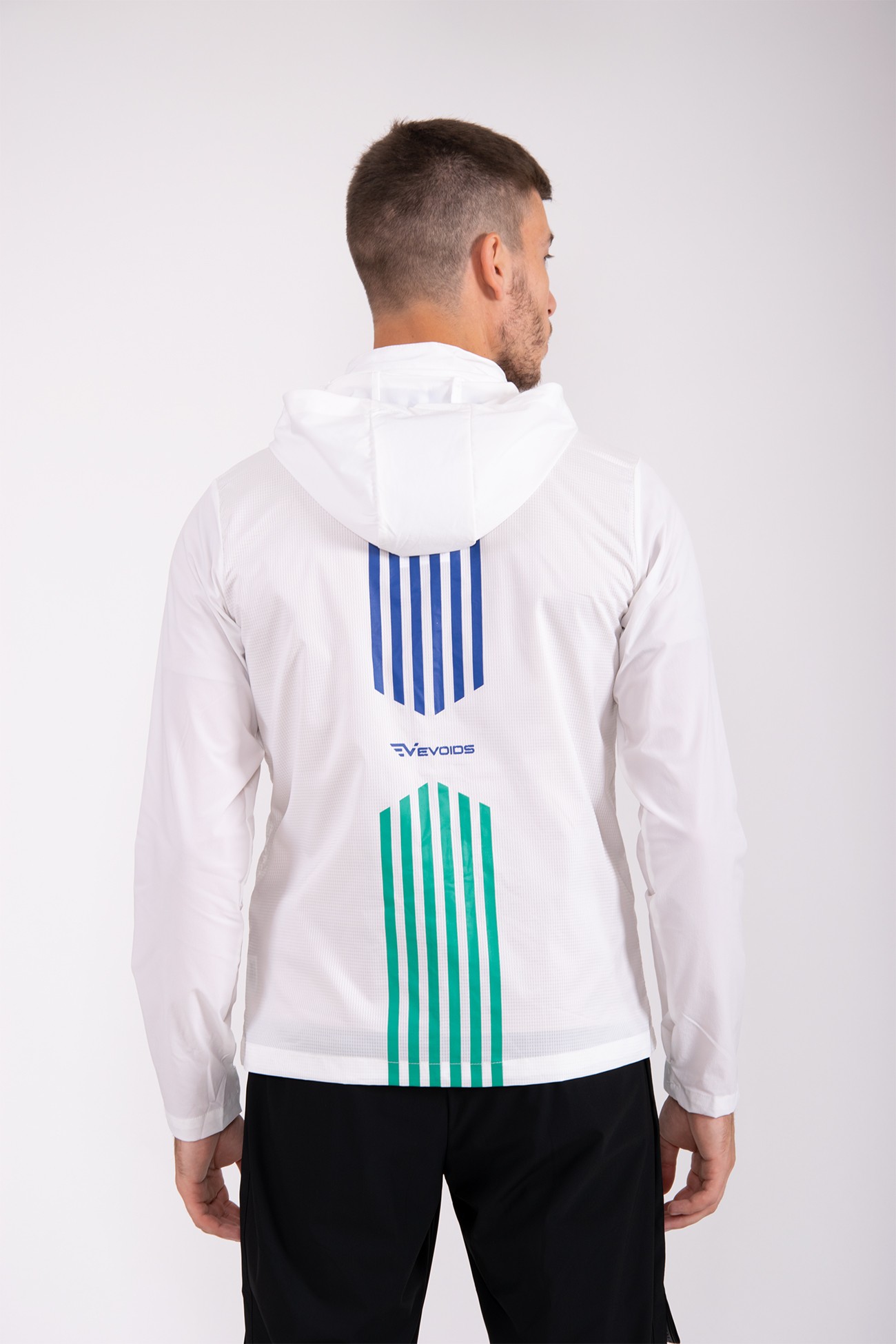 Вітрівка чоловіча Evoids Vela біла 552156-100  изображение 6