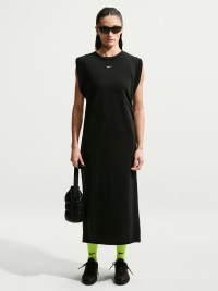 Сукня жіноча Nike W NSW NK CHLL FT DRESS чорна IF0567-010 изображение 2