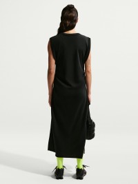 Сукня жіноча Nike W NSW NK CHLL FT DRESS чорна IF0567-010 изображение 3
