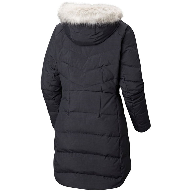 Куртка пуховая женская Columbia Lay D Down II Mid Jacket черная 1798431-010 изображение 2