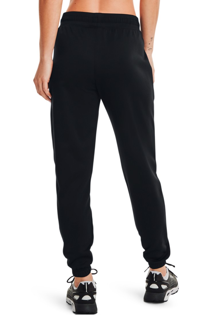 Штани жіночі Under Armour Armour Mixed Media Pant чорні 1365877-001 изображение 3