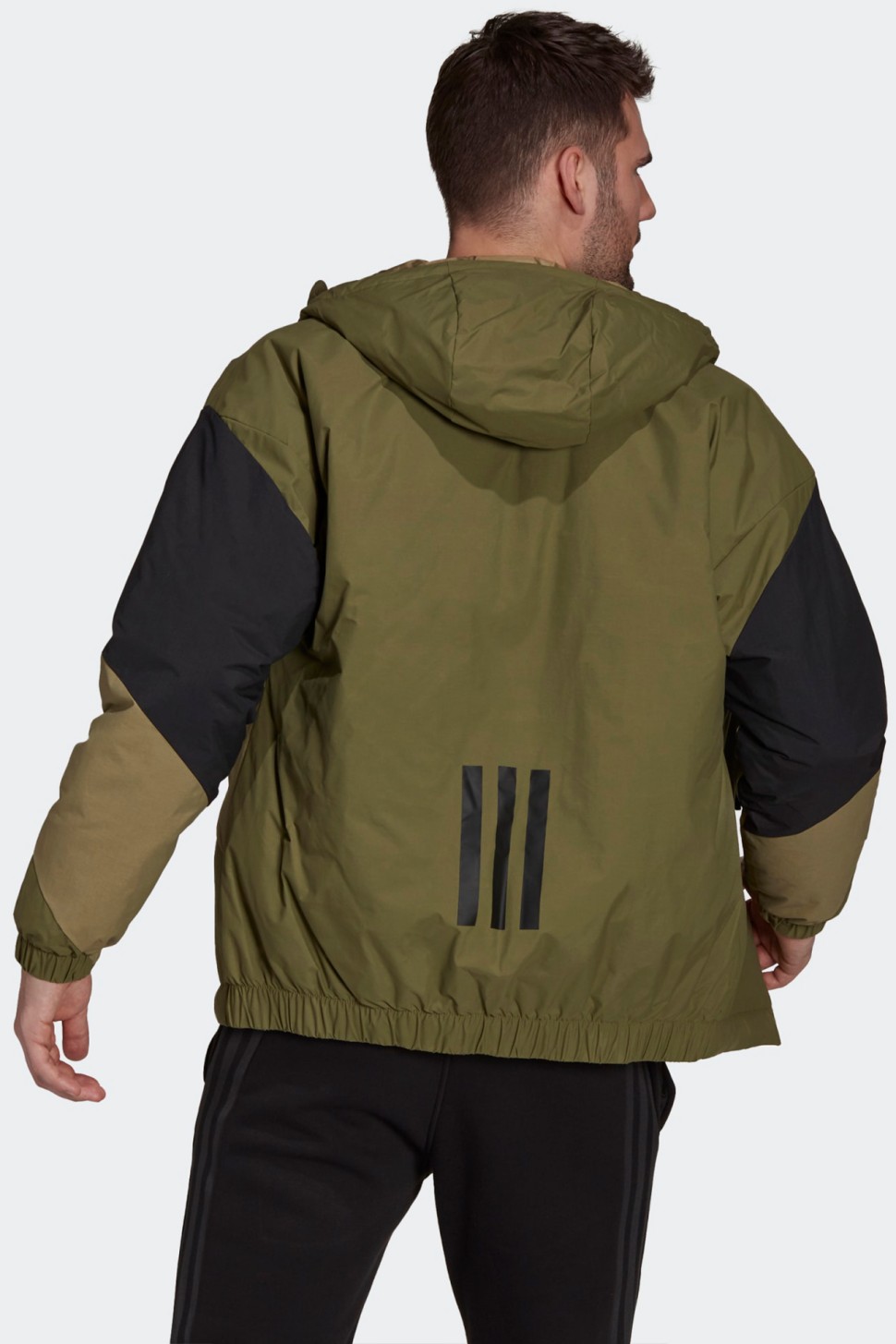 Куртка чоловіча Adidas Bts Hd Jkt хакі GT6547  — фото 4