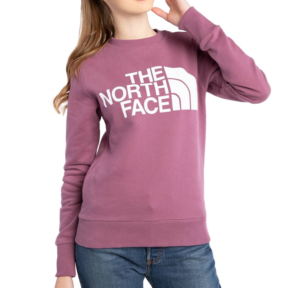 Толстовка женская The North Face W Standard Crew фиолетовая NF0A4M7E0H51 — Sport City Толстовка женская The North Face W Standard Crew фиолетовая NF0A4M7E0H51
