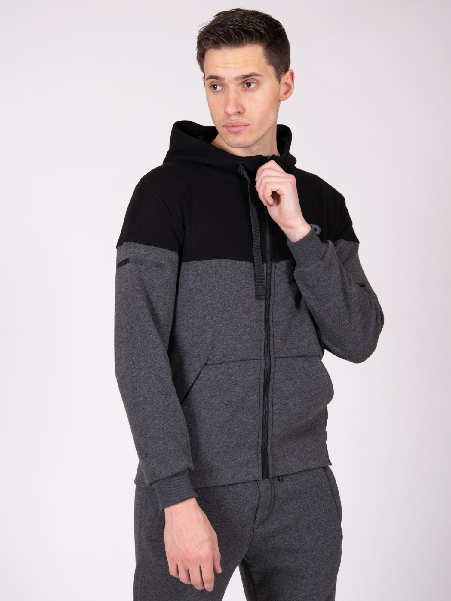 Толстовка чоловіча Radder Loro темно-сіра 442209-020 изображение 5