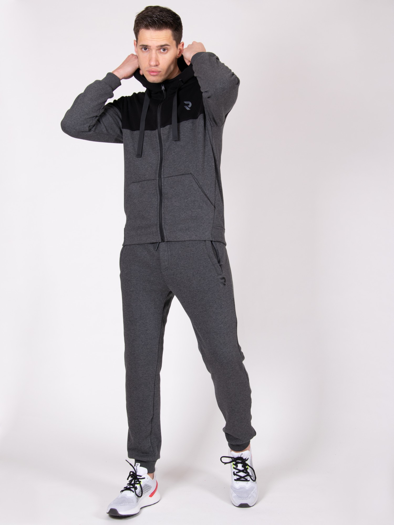 Толстовка чоловіча Radder Loro темно-сіра 442209-020 изображение 6