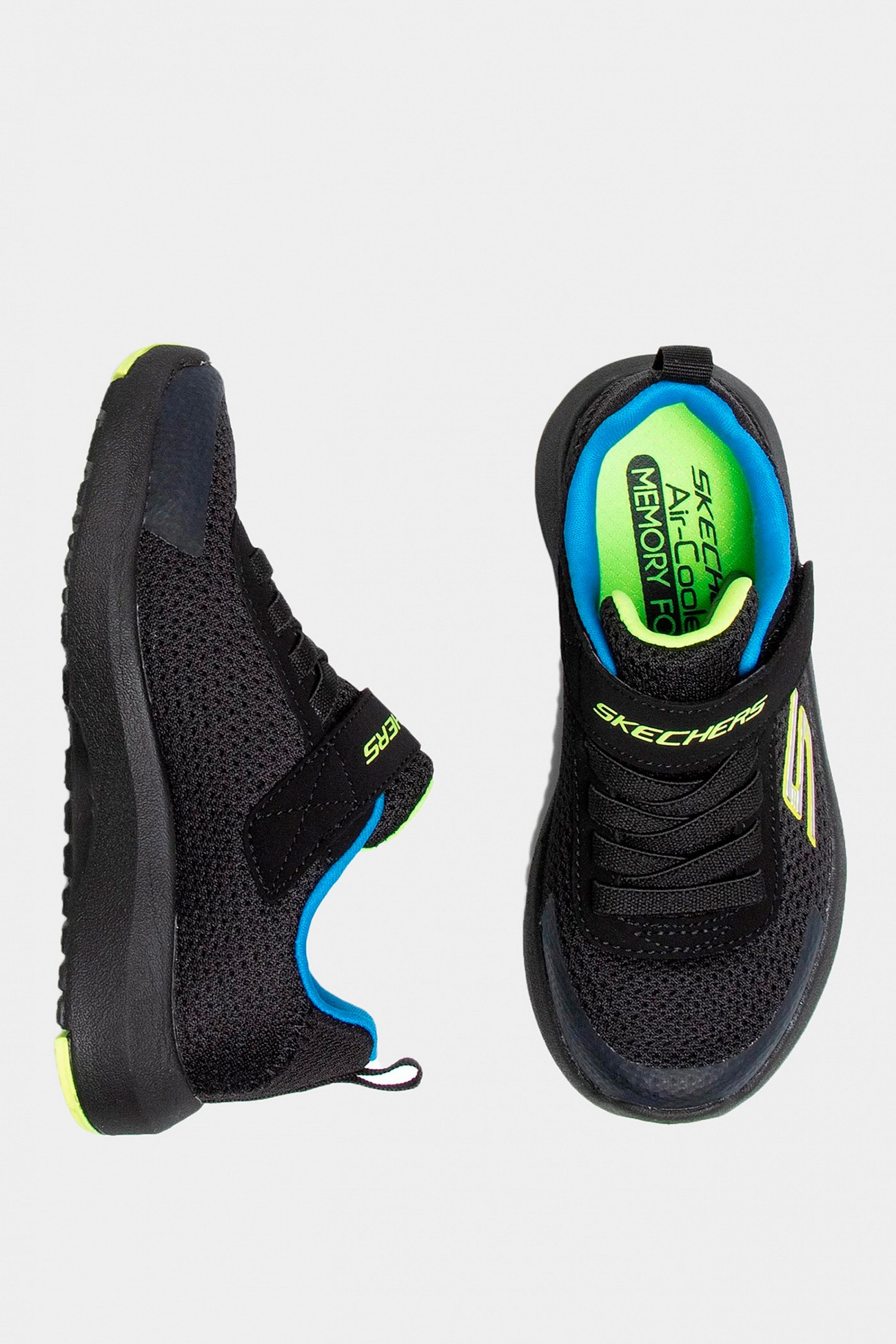 Кроссовки для мальчиков Skechers DYNAMIC TREAD черные 98151L BBLM изображение 5