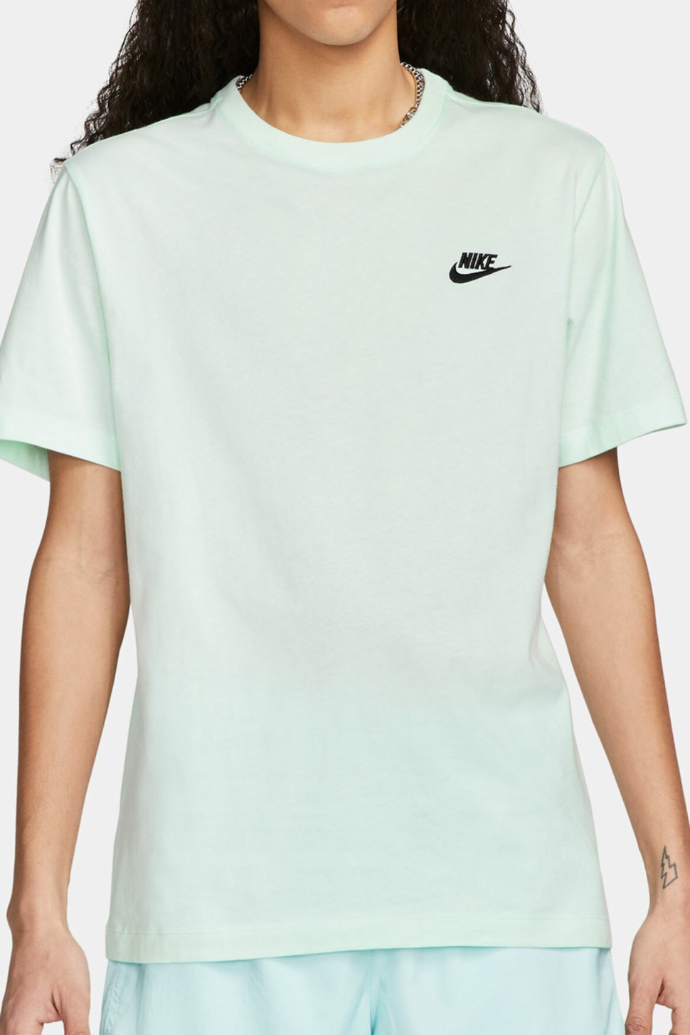Футболка чоловіча Nike M Nsw Club Tee блакитна AR4997-394 — фото 2