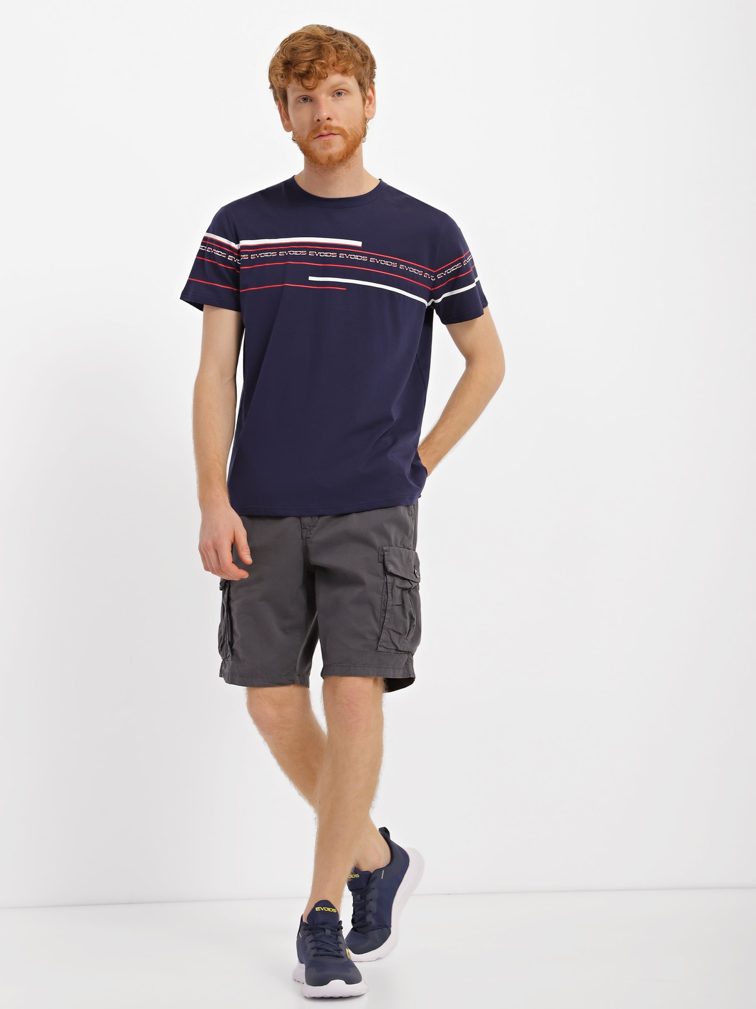 Шорты мужские Evoids Porto темно-серые 362303-020 изображение 3