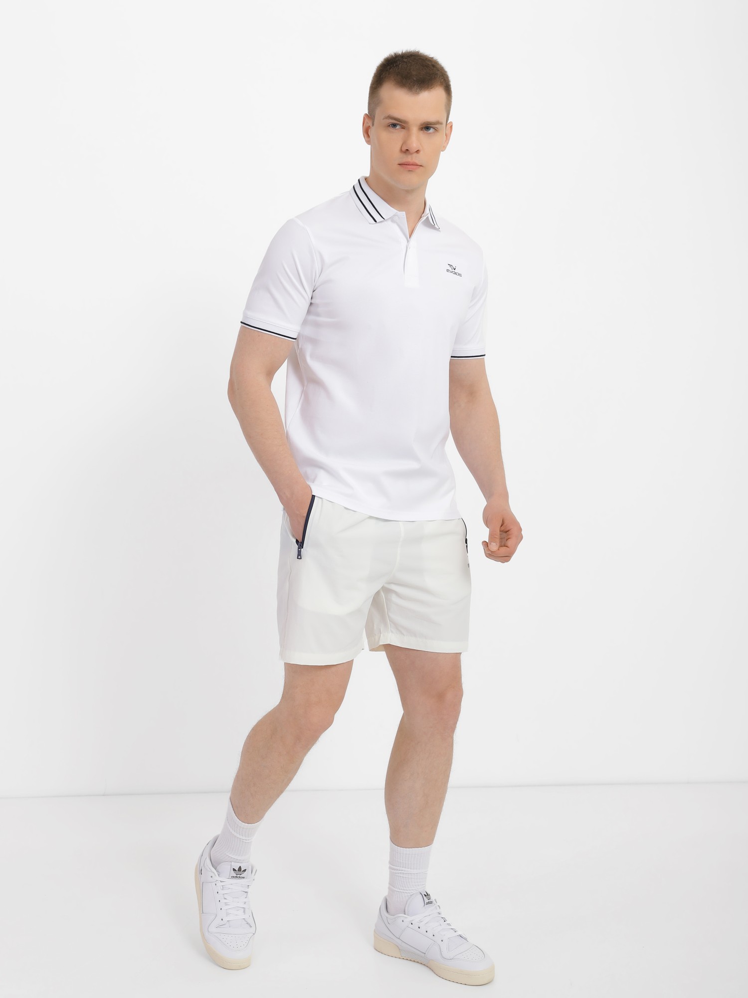 Шорти чоловічі Evoids Barnum білі 552329-100 изображение 2