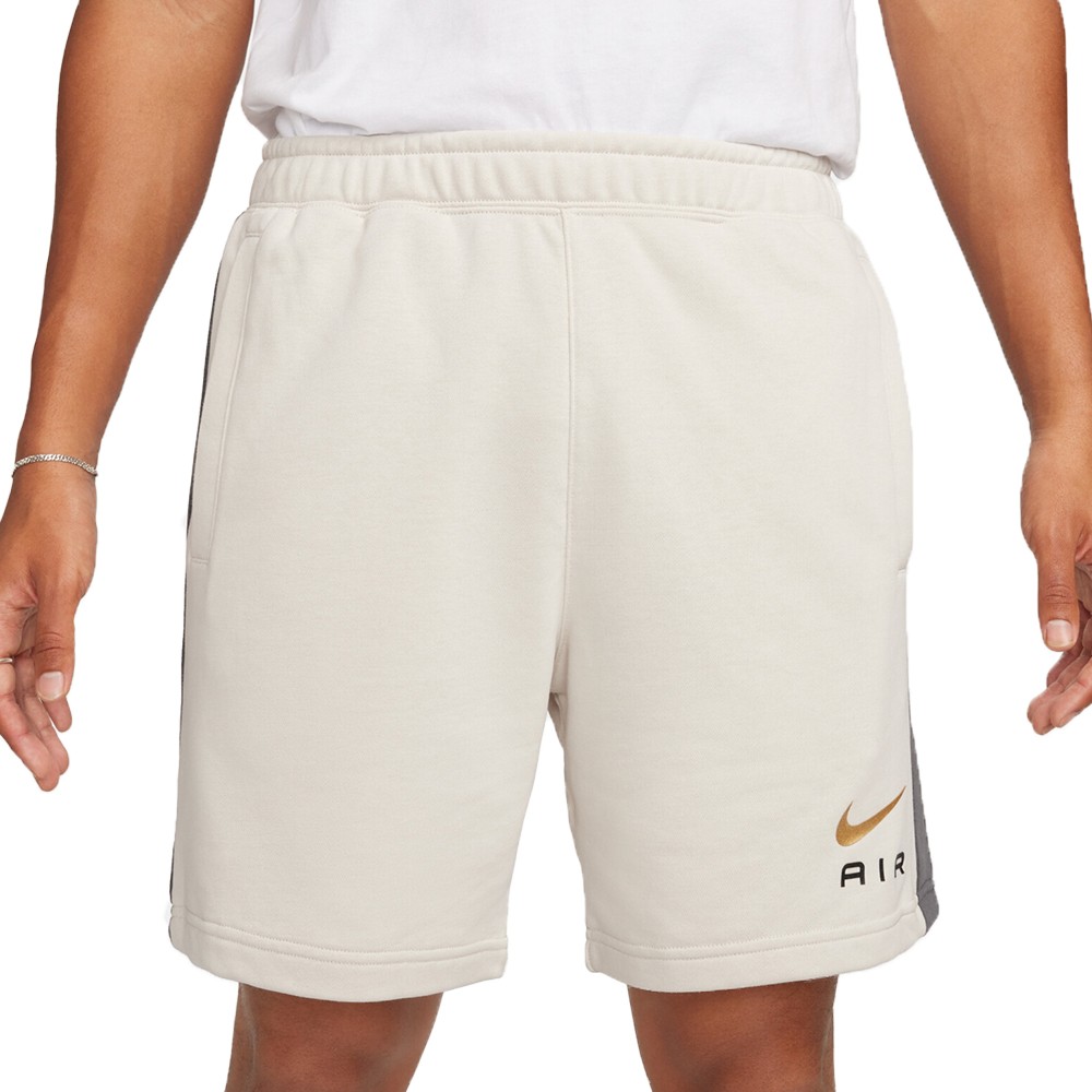 Шорты мужские Nike M NSW SW AIR SHORT FT бежевые FN7701-104