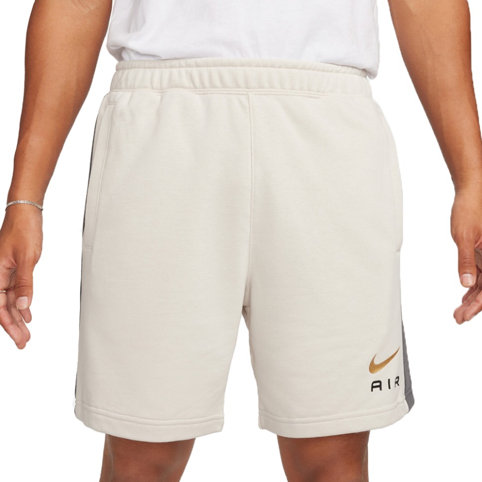 Шорти чоловічі Nike M NSW SW AIR SHORT FT бежеві FN7701-104 — фото 1
