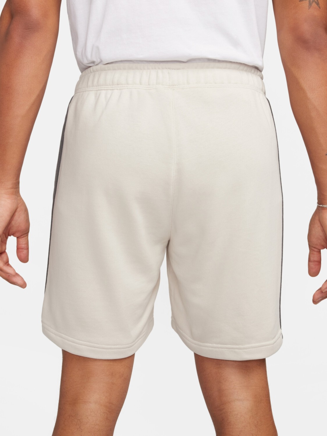 Шорты мужские Nike M NSW SW AIR SHORT FT бежевые FN7701-104 изображение 3