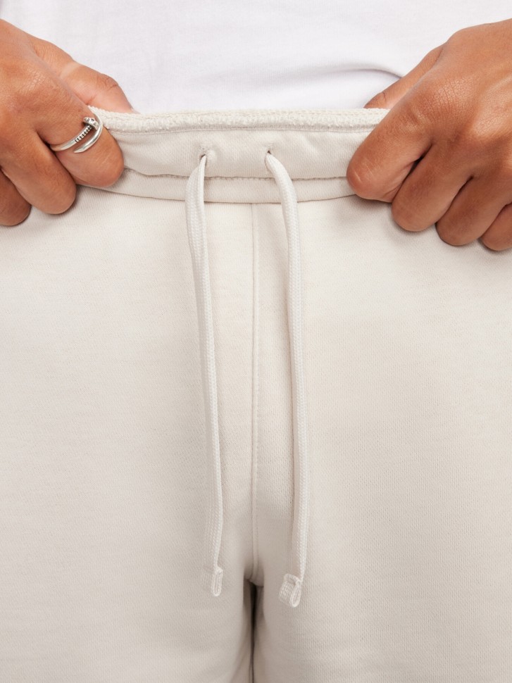 Шорти чоловічі Nike M NSW SW AIR SHORT FT бежеві FN7701-104 изображение 4
