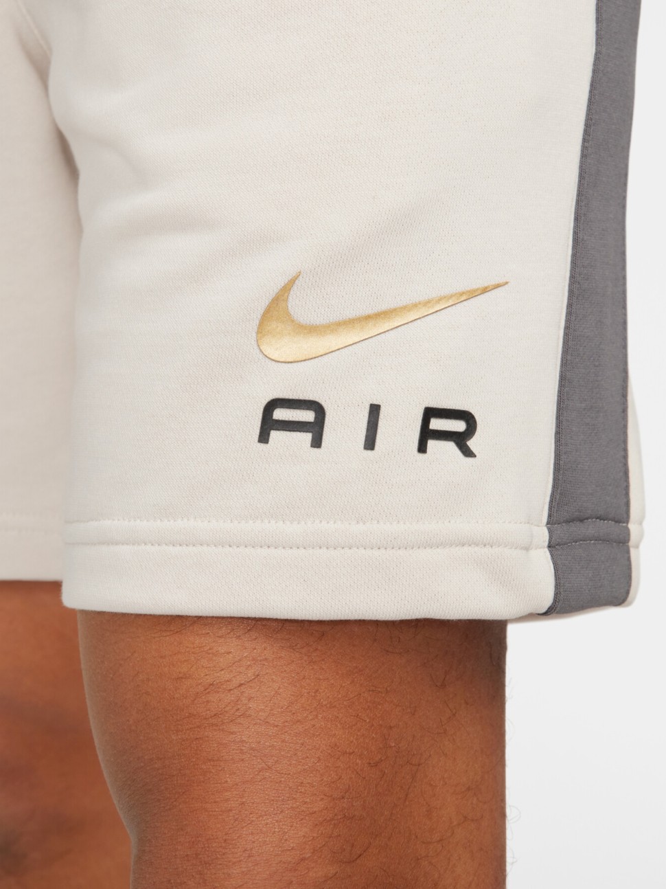 Шорти чоловічі Nike M NSW SW AIR SHORT FT бежеві FN7701-104 — фото 5