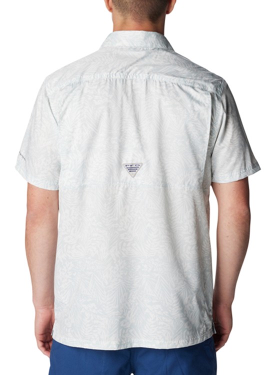 Рубашка мужская Columbia SUPER SLACK TIDE™ CAMP SHIRT серая 1653761-017 изображение 3