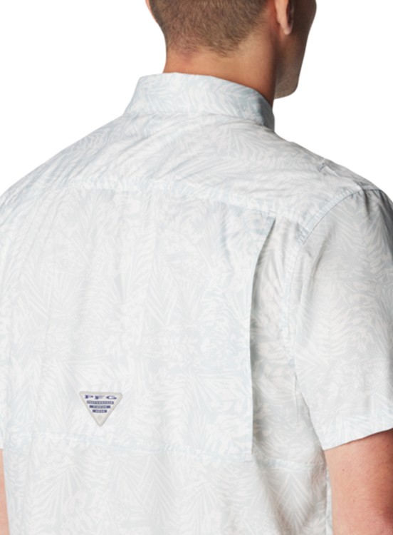 Рубашка мужская Columbia SUPER SLACK TIDE™ CAMP SHIRT серая 1653761-017 изображение 5