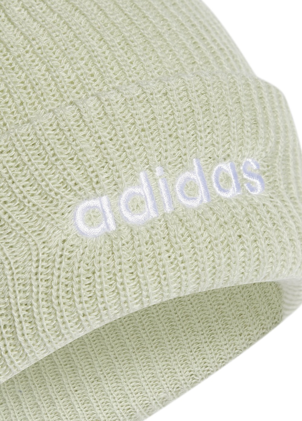 Шапка  Adidas CLSC BEANIE CUF мятная IY7664 изображение 4