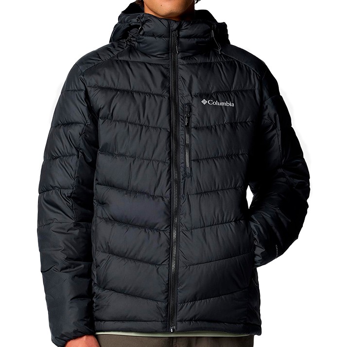 Куртка чоловіча Columbia LABYRINTH LOOP™ II HOODED JACKET чорна 2085291-010 — фото 1