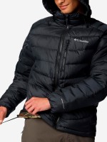 Куртка чоловіча Columbia LABYRINTH LOOP™ II HOODED JACKET чорна 2085291-010 изображение 4