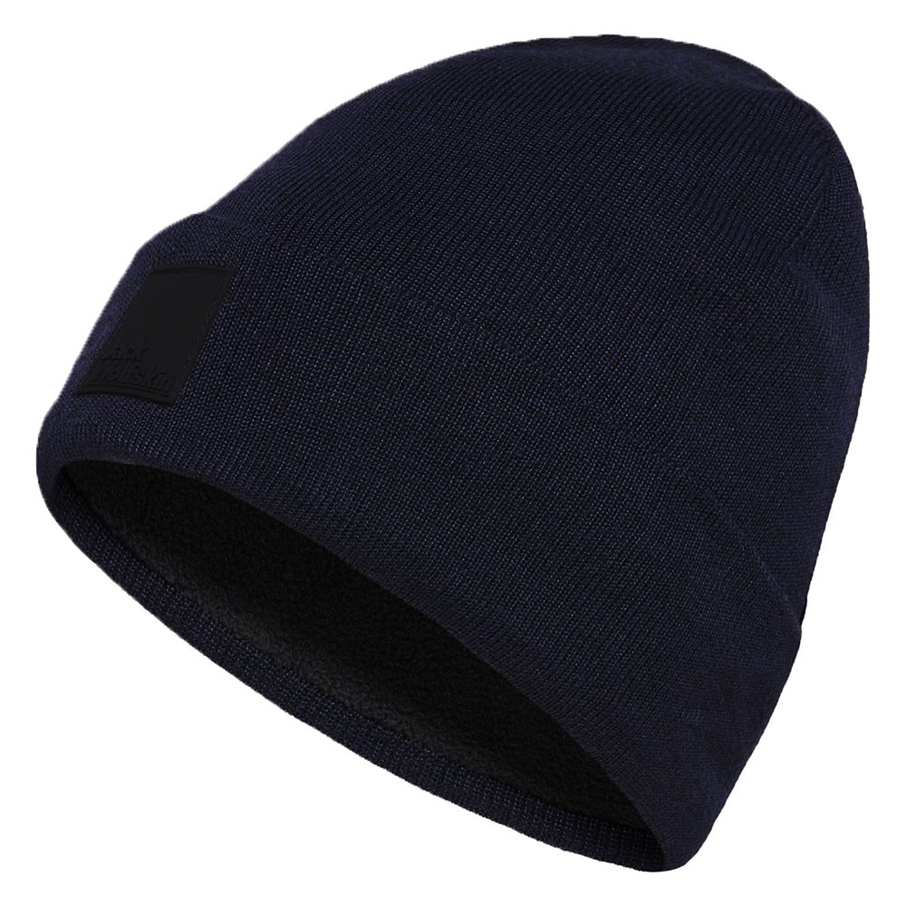 Шапка Jack Wolfskin ARCADEN BEANIE синяя A60104-C0413 изображение 1