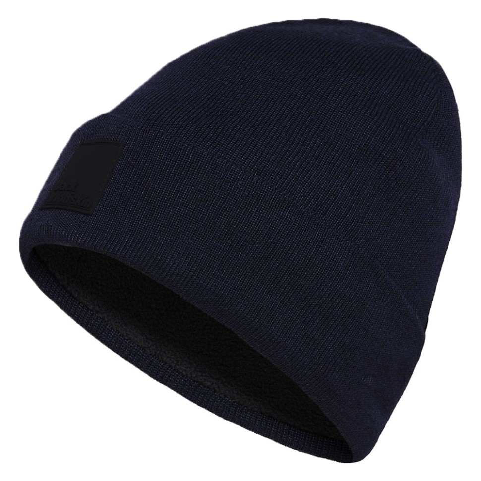 Шапка Jack Wolfskin ARCADEN BEANIE синя A60104-C0413 — фото 1