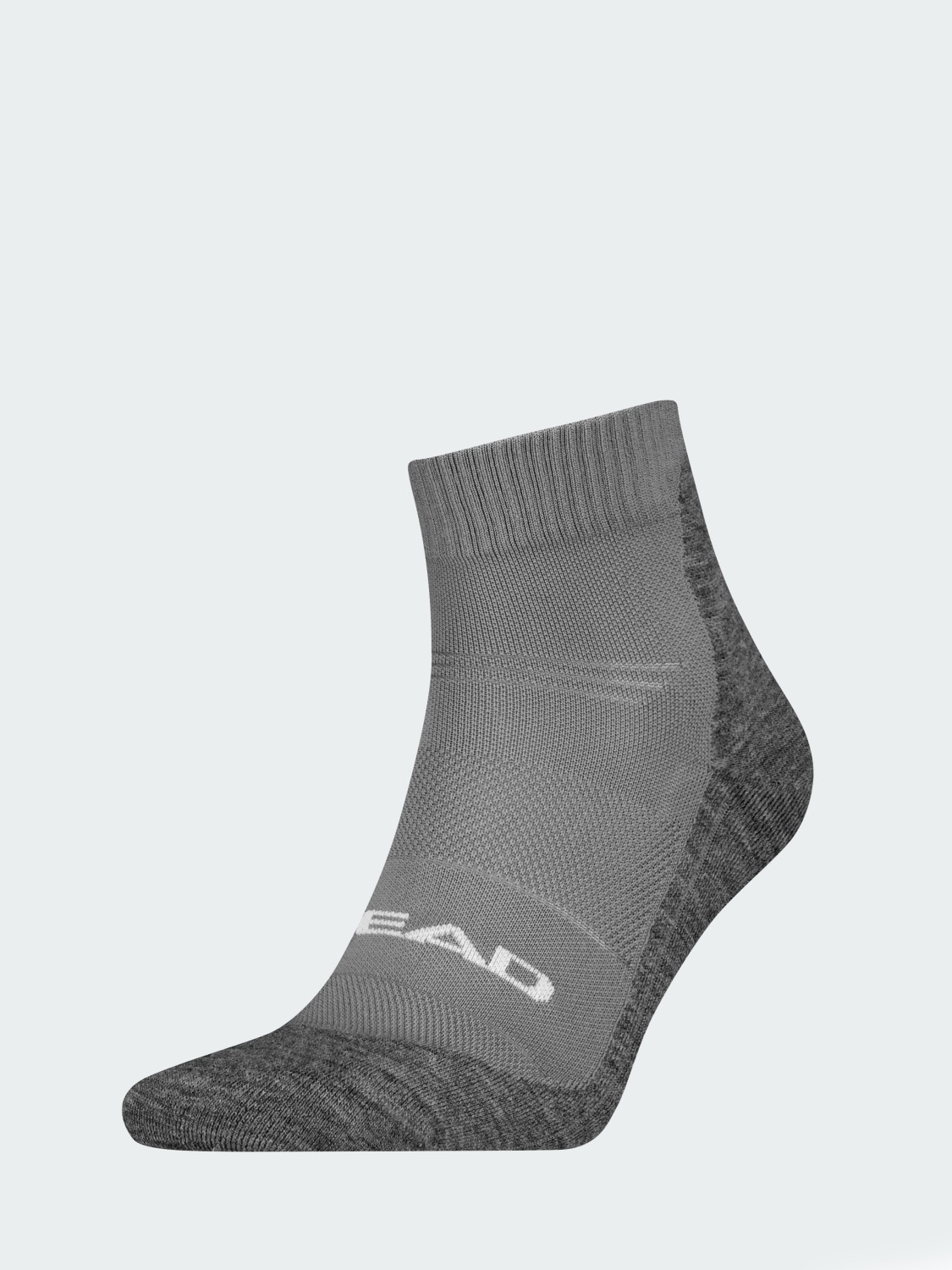 Шкарпетки HEAD HIKING COOL QUARTER 1P темно-сірі 701229028002 изображение 2