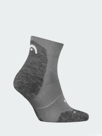 Шкарпетки HEAD HIKING COOL QUARTER 1P темно-сірі 701229028002 изображение 3