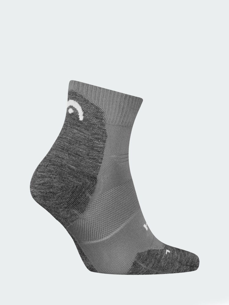 Шкарпетки HEAD HIKING COOL QUARTER 1P темно-сірі 701229028002 изображение 3
