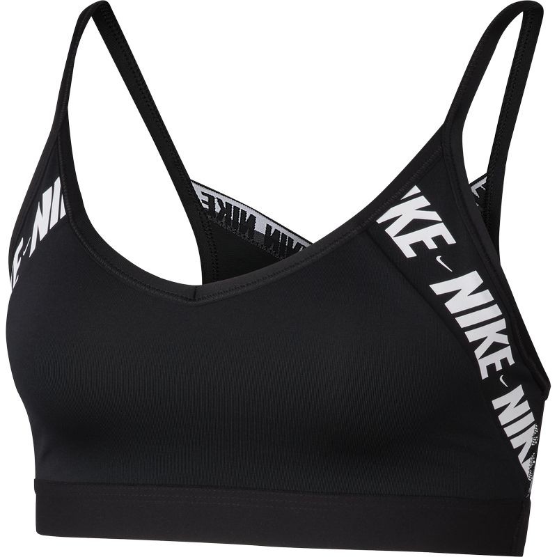 Бра спортивный Nike Indy Logo Bra черный CJ0559-010 изображение 1