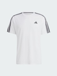 Футболка чоловіча Adidas TR-ES BASE 3S T біла IB8151 изображение 6