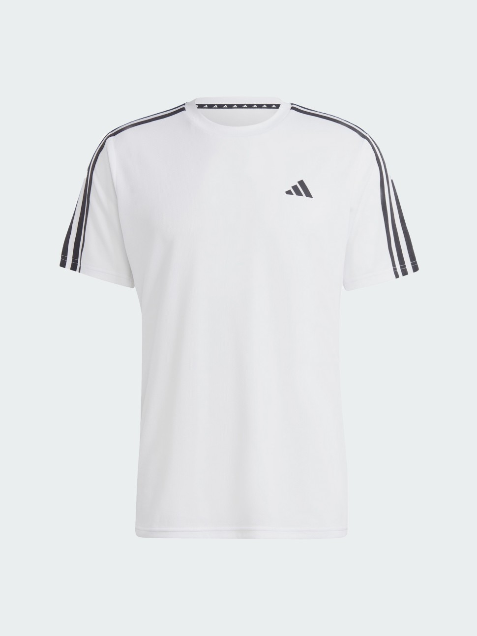 Футболка чоловіча Adidas TR-ES BASE 3S T біла IB8151 — фото 6
