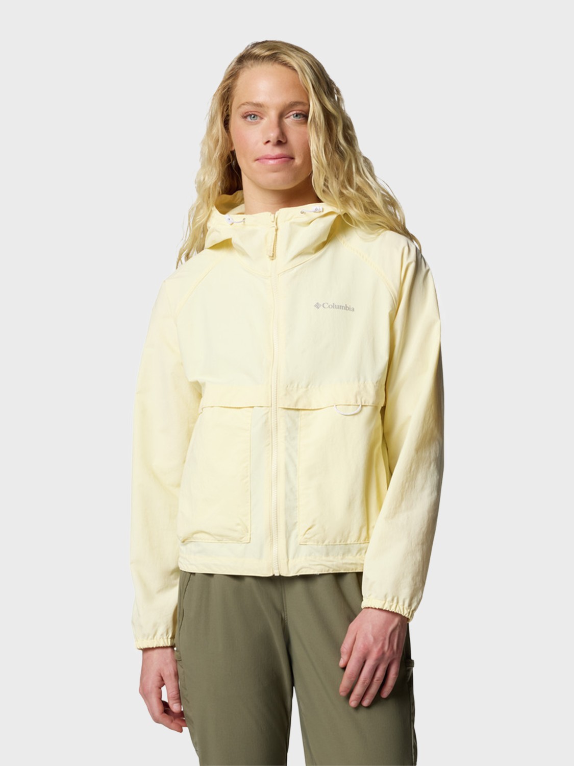 Ветровка женская Columbia Spire Valley™ Windbreaker желтая 2116511-758 изображение 2
