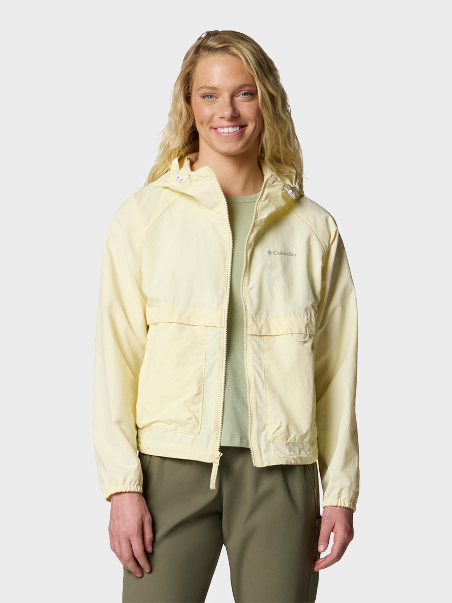 Вiтрiвка жiноча Columbia Spire Valley™ Windbreaker жовта 2116511-758 изображение 8