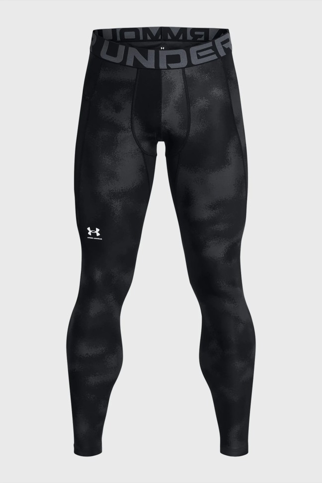 Тайтси чоловічі Under Armour UA HG Armour Printed Lgs чорні 1383322-001 изображение 2