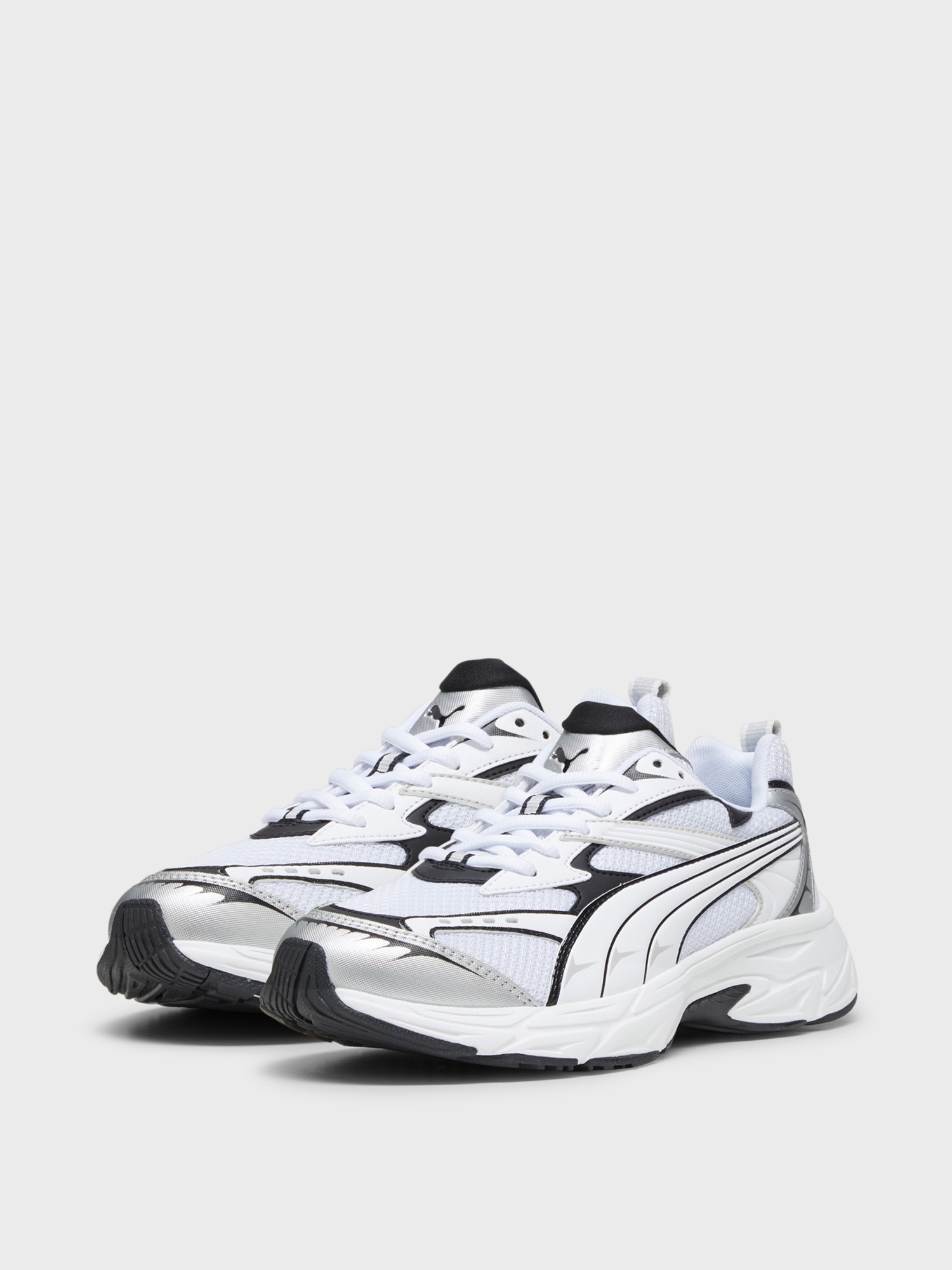 Кросівки чоловічі Puma Morphic Base білі 39298202 изображение 4