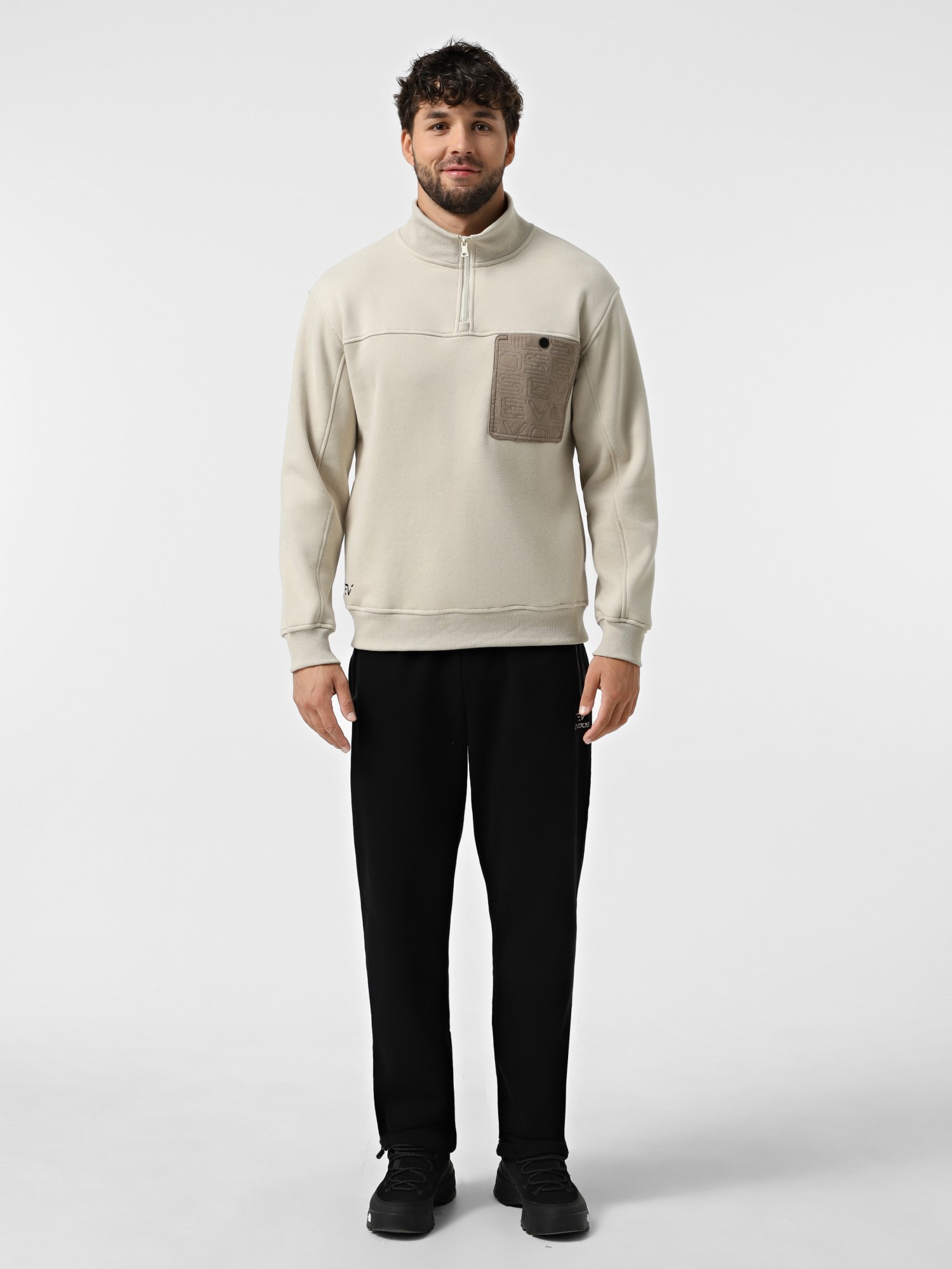 Толстовка мужская Evoids Thymus серая 552573-011 изображение 6