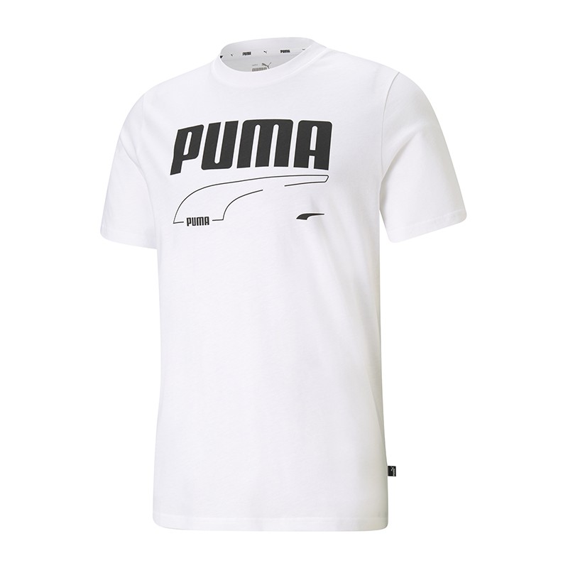 Футболка чоловіча Puma Rеbel Tee біла 58573802  изображение 1